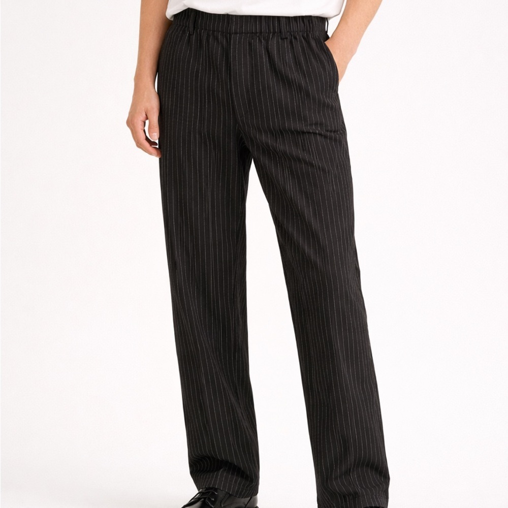 Abercrombie & Fitch Pinstriped Trouser Pants